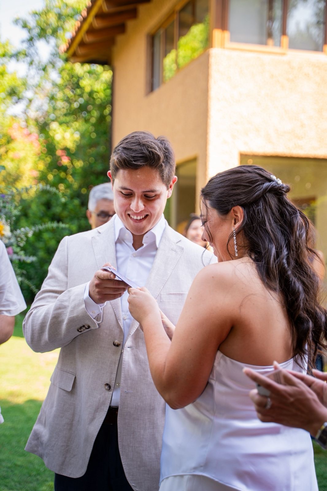 Wedding testimonial image for Camila & Tomas
